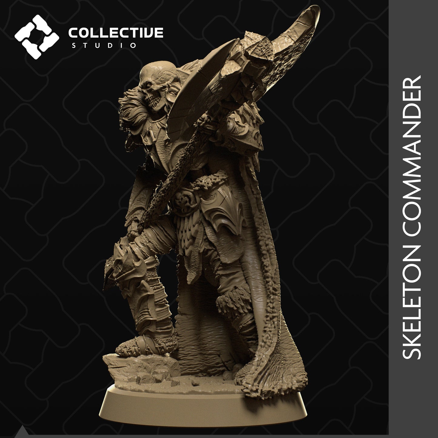 Skeleton Warband, Collective Studios | Dungeons and Dragons | Pathfinder | Table Top RPG | 3D Printed Model