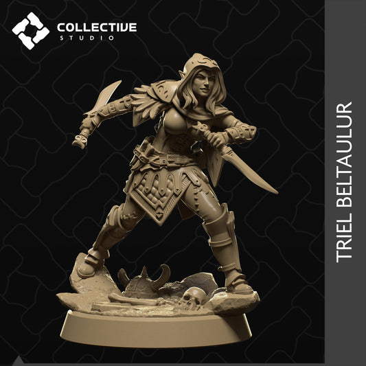 Triel, Collective Studios | Dungeons and Dragons | Pathfinder | Table Top RPG | 3D Printed Model