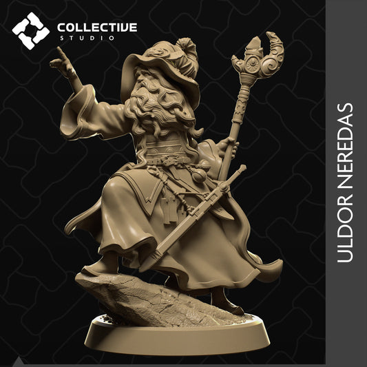 Uldor, Collective Studios | Dungeons and Dragons | Pathfinder | Table Top RPG | 3D Printed Model