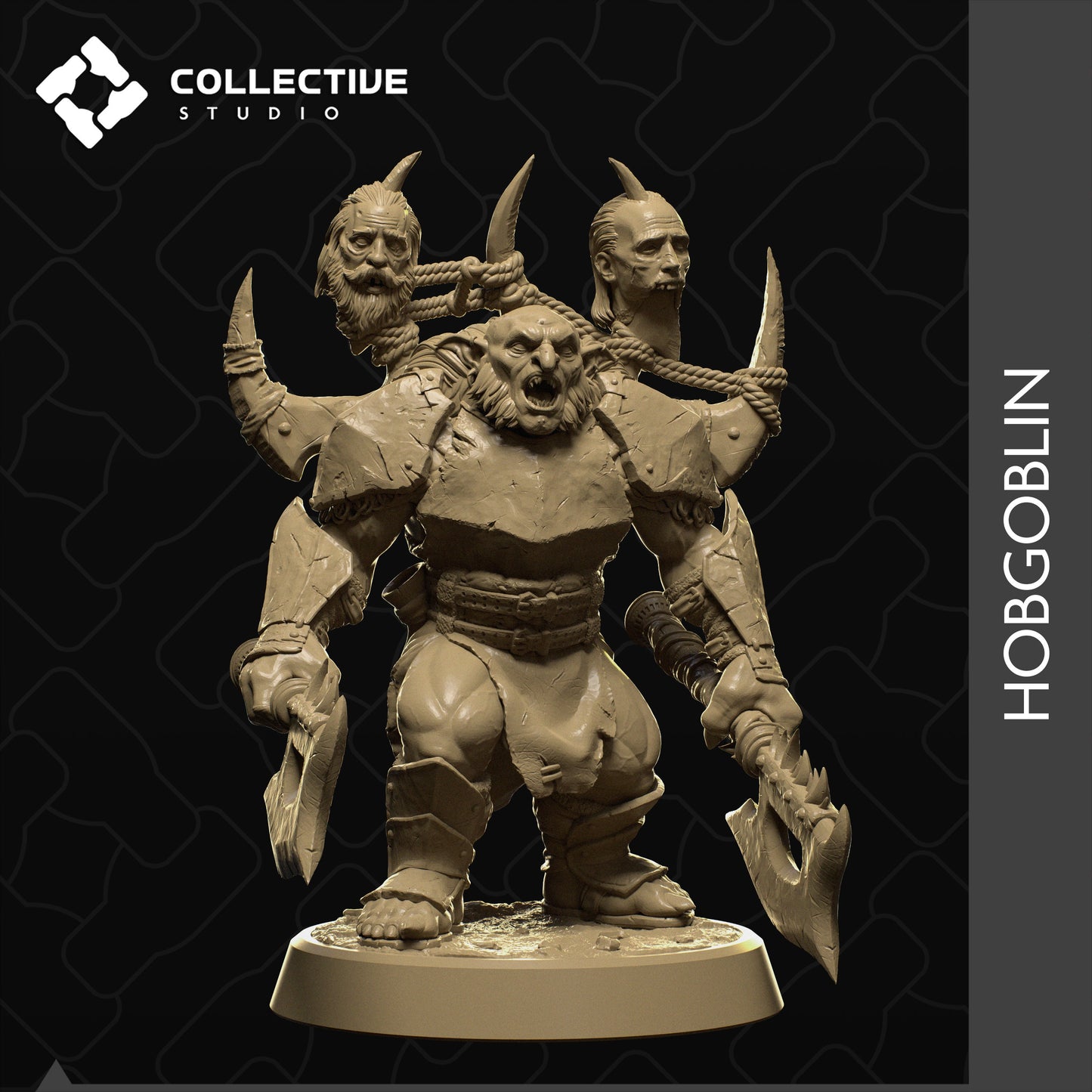 Goblin Warband, Collective Studios | Dungeons and Dragons | Pathfinder | Table Top RPG | 3D Printed Model