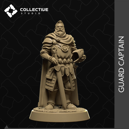 Guardsman Squad, Collective Studios | Dungeons and Dragons | Pathfinder | Table Top RPG | 3D Printed Model