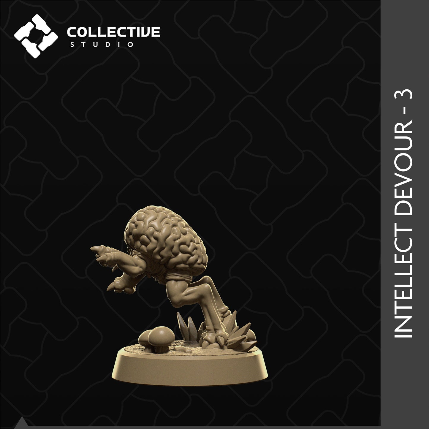 Intellect Devourers, Collective Studios | Dungeons and Dragons | Pathfinder | Table Top RPG | 3D Printed Model