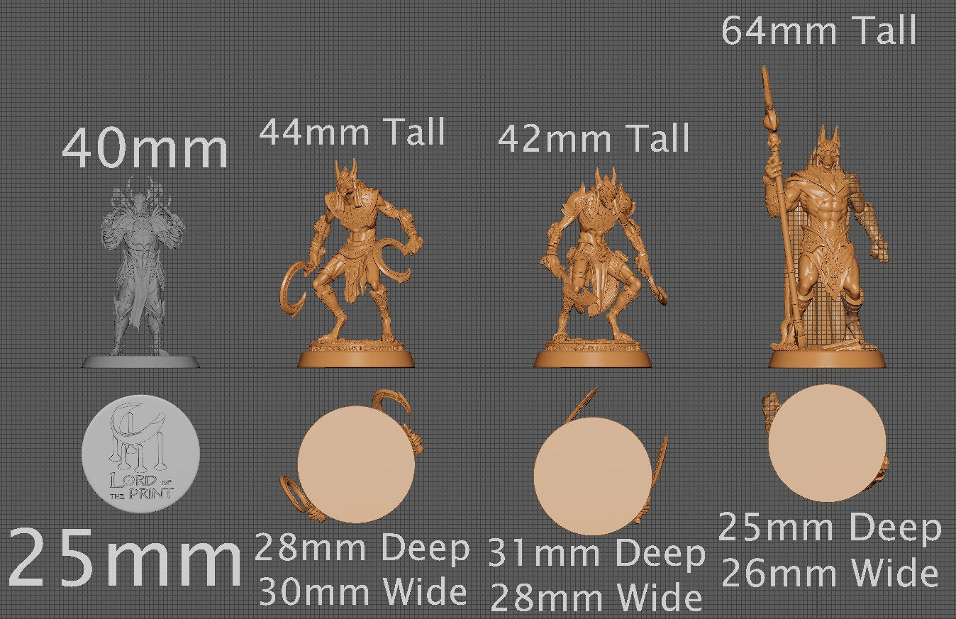 Jackal Warriors | Aussie 3D Printed Miniatures and Terrain