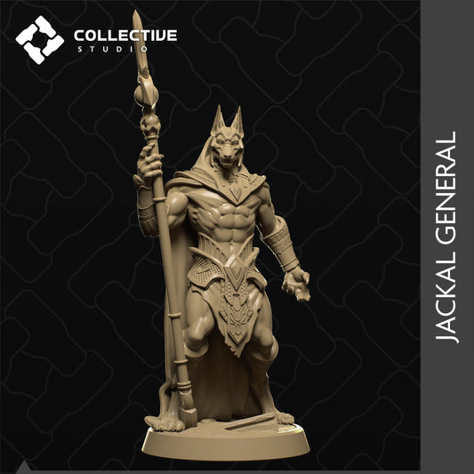 Jackal Warriors, Collective Studios | Dungeons and Dragons | Pathfinder | Table Top RPG | 3D Printed Model