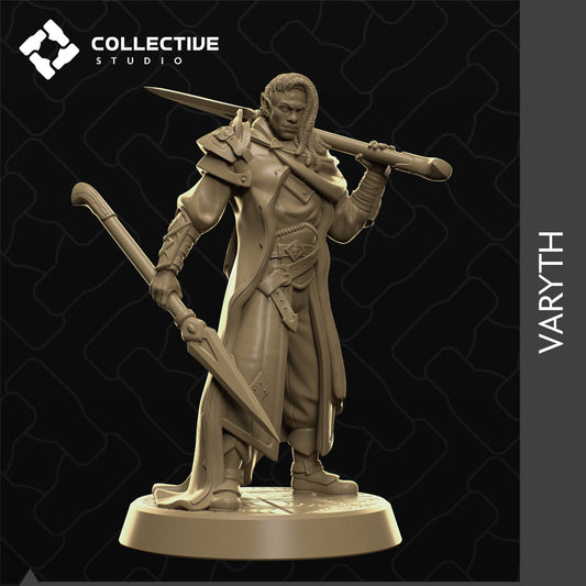 Varyth, Collective Studios | Dungeons and Dragons | Pathfinder | Table Top RPG | 3D Printed Model