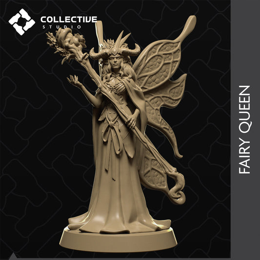 Palmera, Fairy Queen, Collective Studios | Dungeons and Dragons | Pathfinder | Table Top RPG | 3D Printed Model