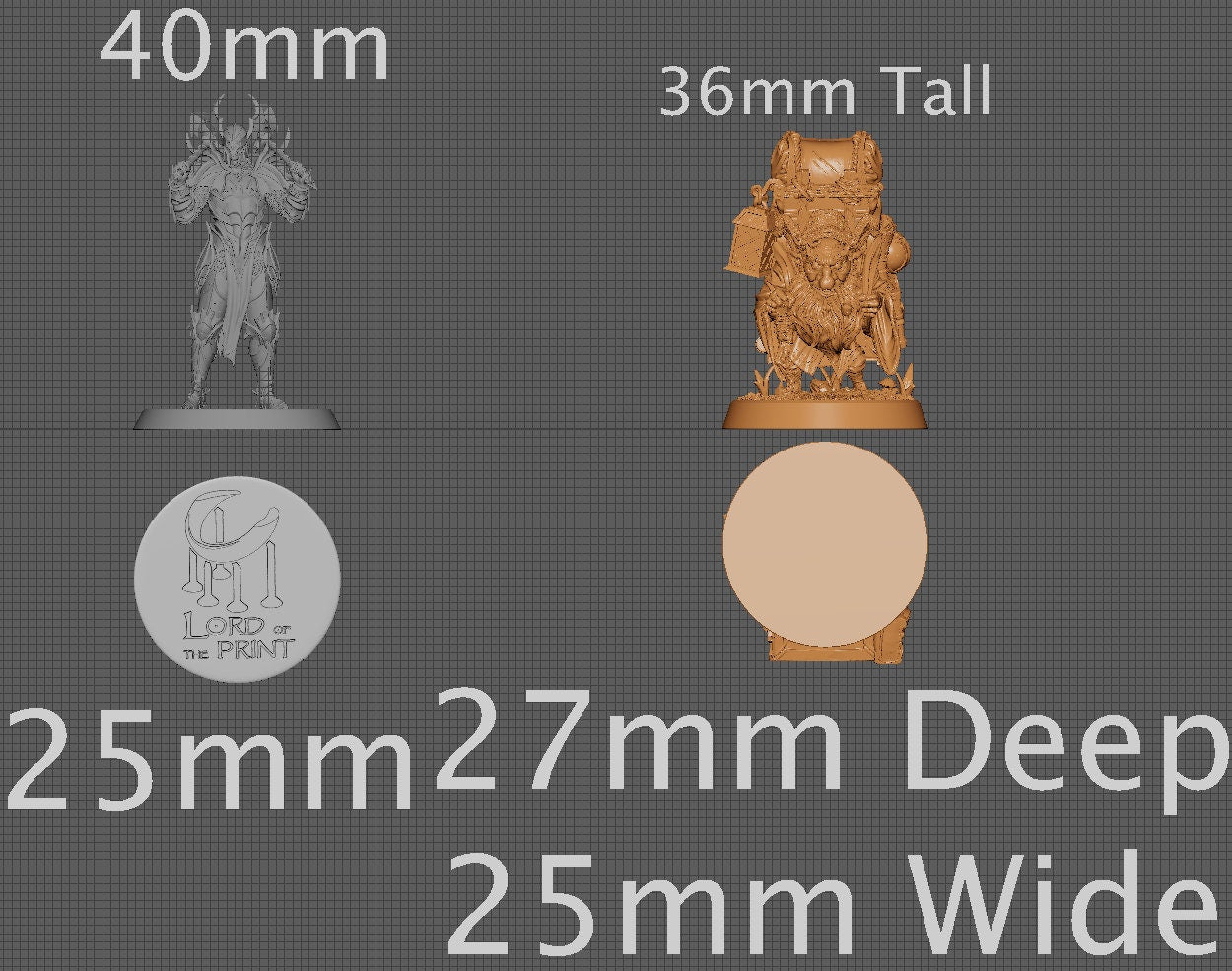 Dolber, Merchant Gnome | Aussie 3D Printed Miniatures and Terrain