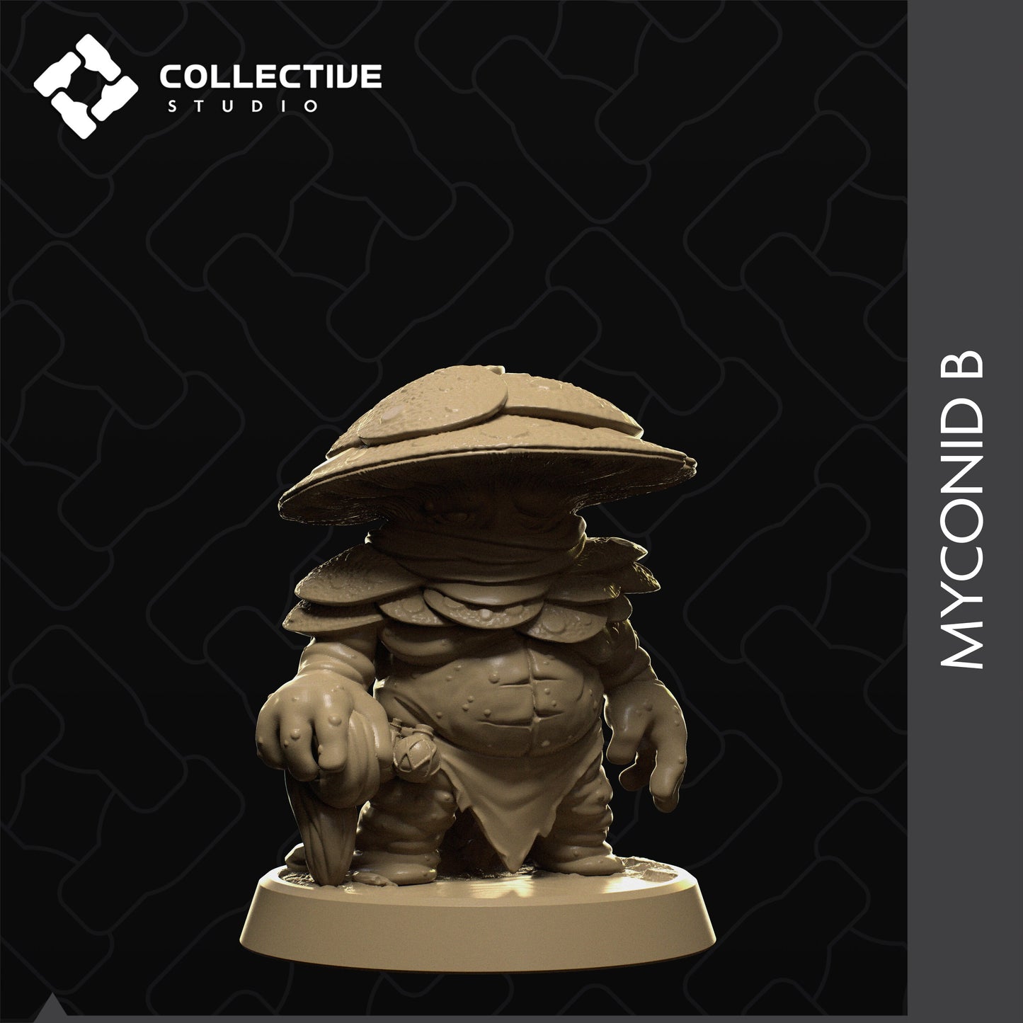 Myconids, Collective Studios | Dungeons and Dragons | Pathfinder | Table Top RPG | 3D Printed Model