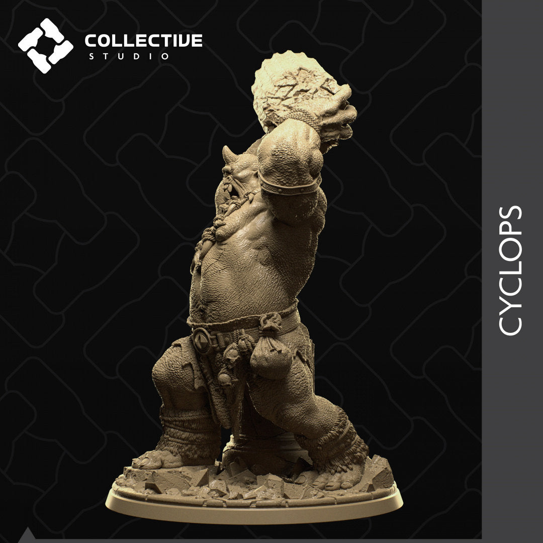 Cyclops, Collective Studios | Dungeons and Dragons | Pathfinder | Table Top RPG | 3D Printed Model