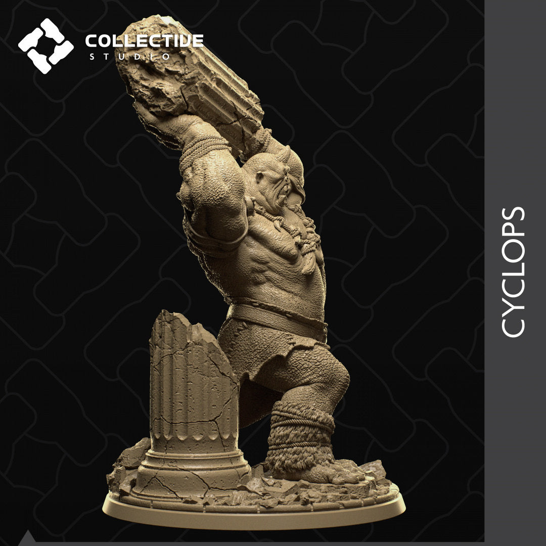 Cyclops, Collective Studios | Dungeons and Dragons | Pathfinder | Table Top RPG | 3D Printed Model