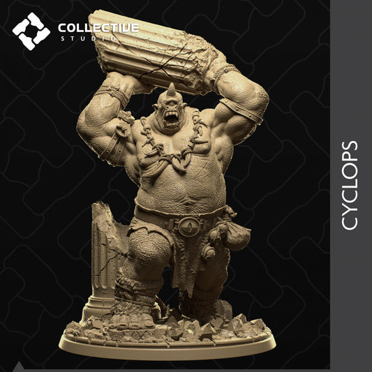 Cyclops, Collective Studios | Dungeons and Dragons | Pathfinder | Table Top RPG | 3D Printed Model