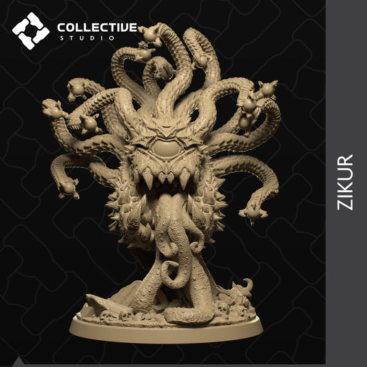 Zikur, Elder Beholder, Collective Studios | Dungeons and Dragons | Pathfinder | Table Top RPG | 3D Printed Model