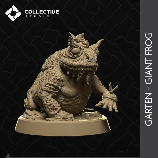 Frog, Collective Studios | Dungeons and Dragons | Pathfinder | Table Top RPG | 3D Printed Model