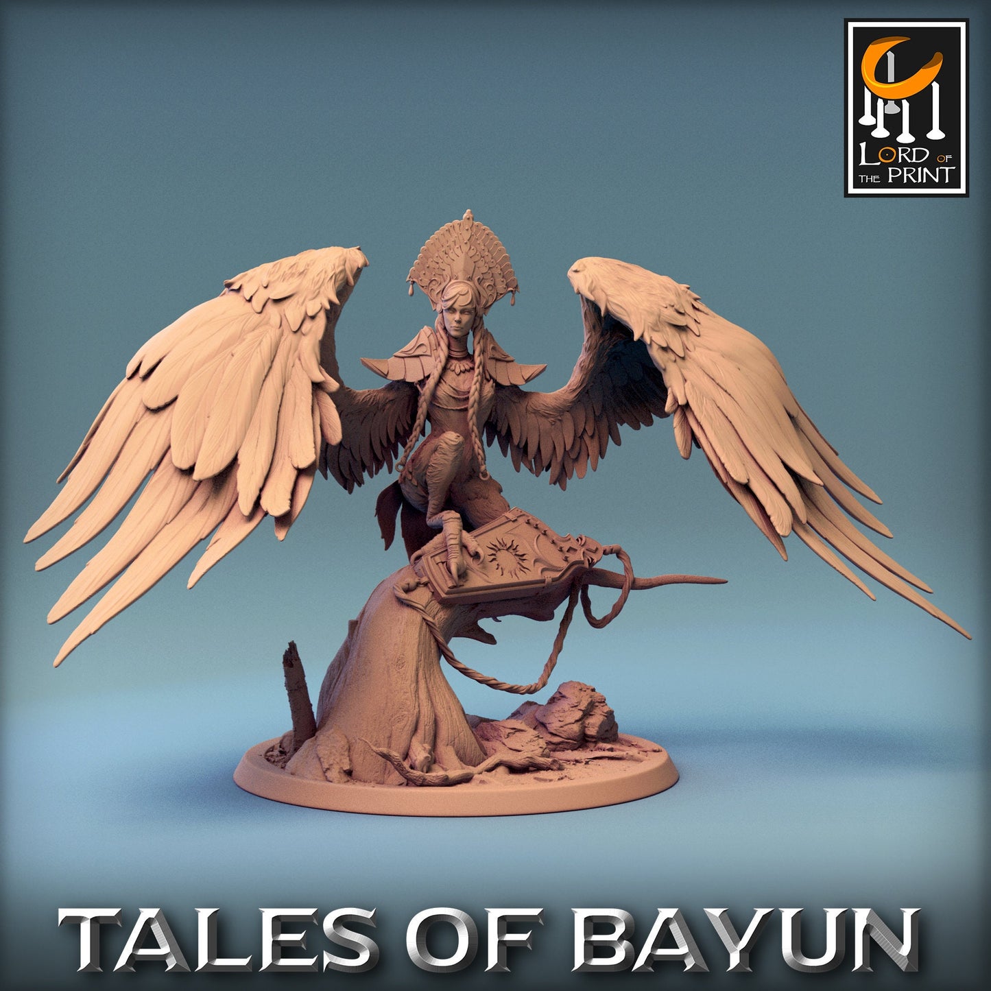 Harpies, Multiple Pose Options, Lord of the Print | Dungeons and Dragons | Pathfinder | Table Top RPG | 3D Printed Model