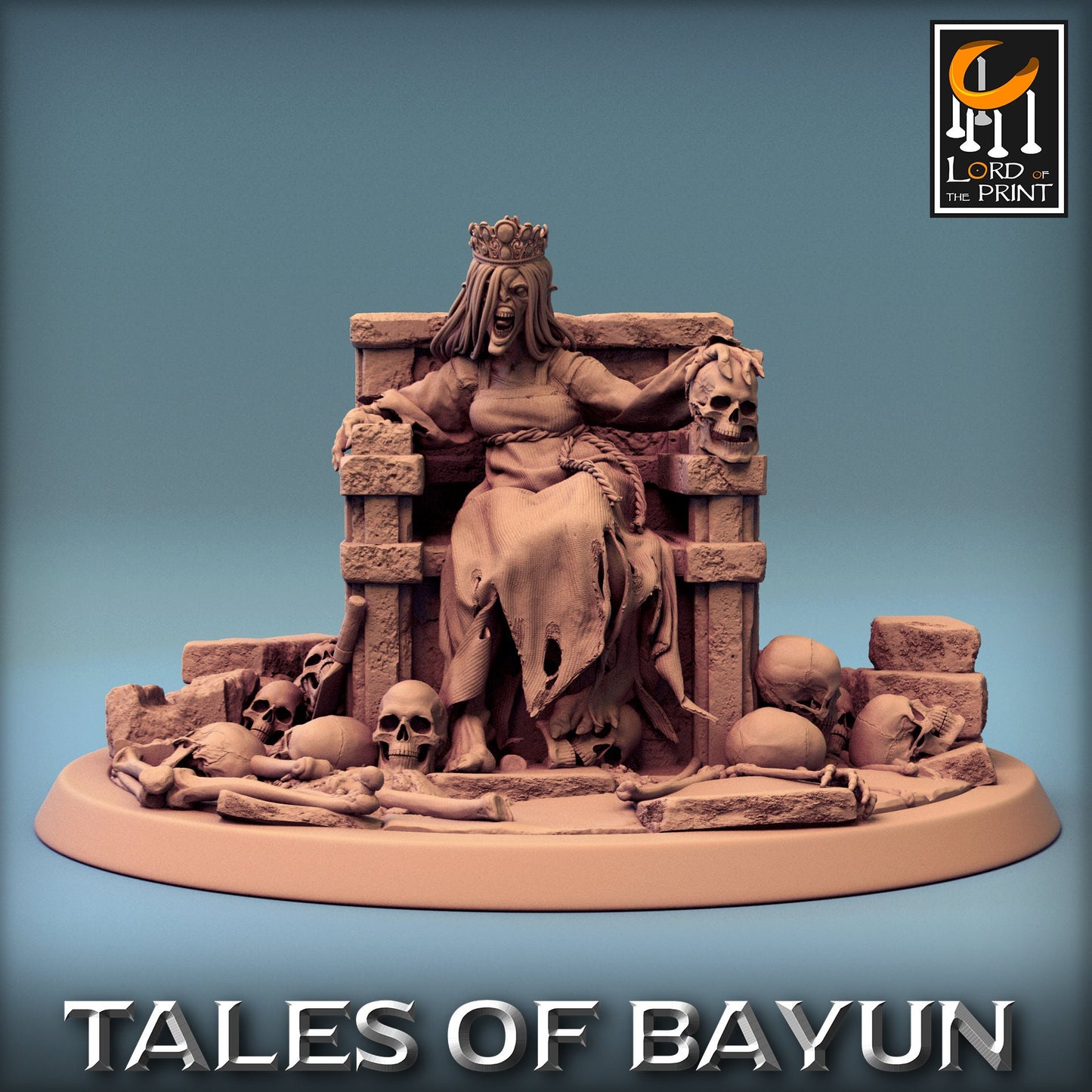 Kikimora Princess, Multiple Pose Options | Aussie 3D Printed Miniatures and Terrain