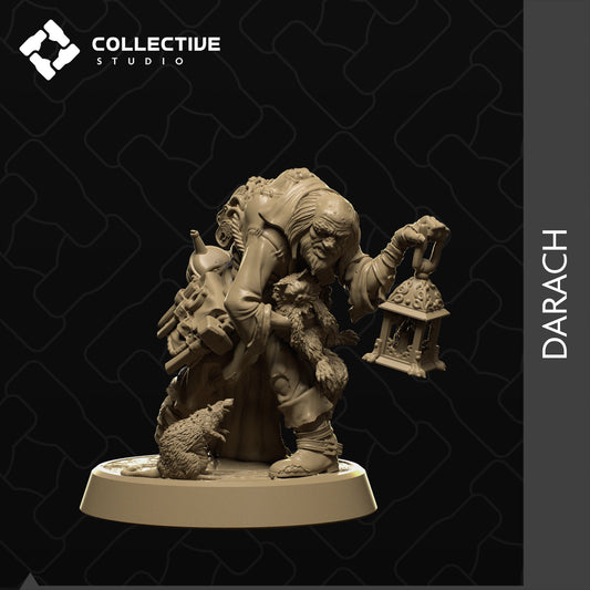 Darach, Collective Studios | Dungeons and Dragons | Pathfinder | Table Top RPG | 3D Printed Model