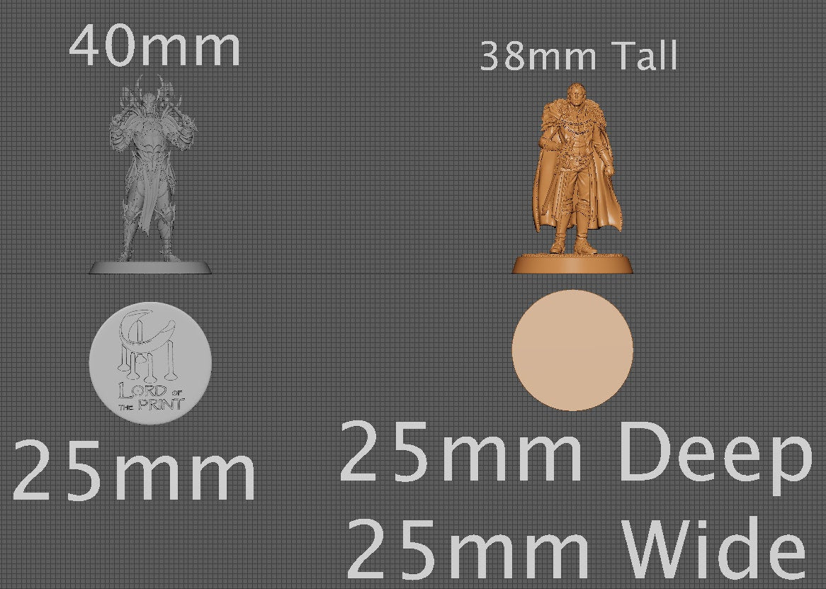 Vyesent, Collective Studios | Dungeons and Dragons | Pathfinder | Table Top RPG | 3D Printed Model