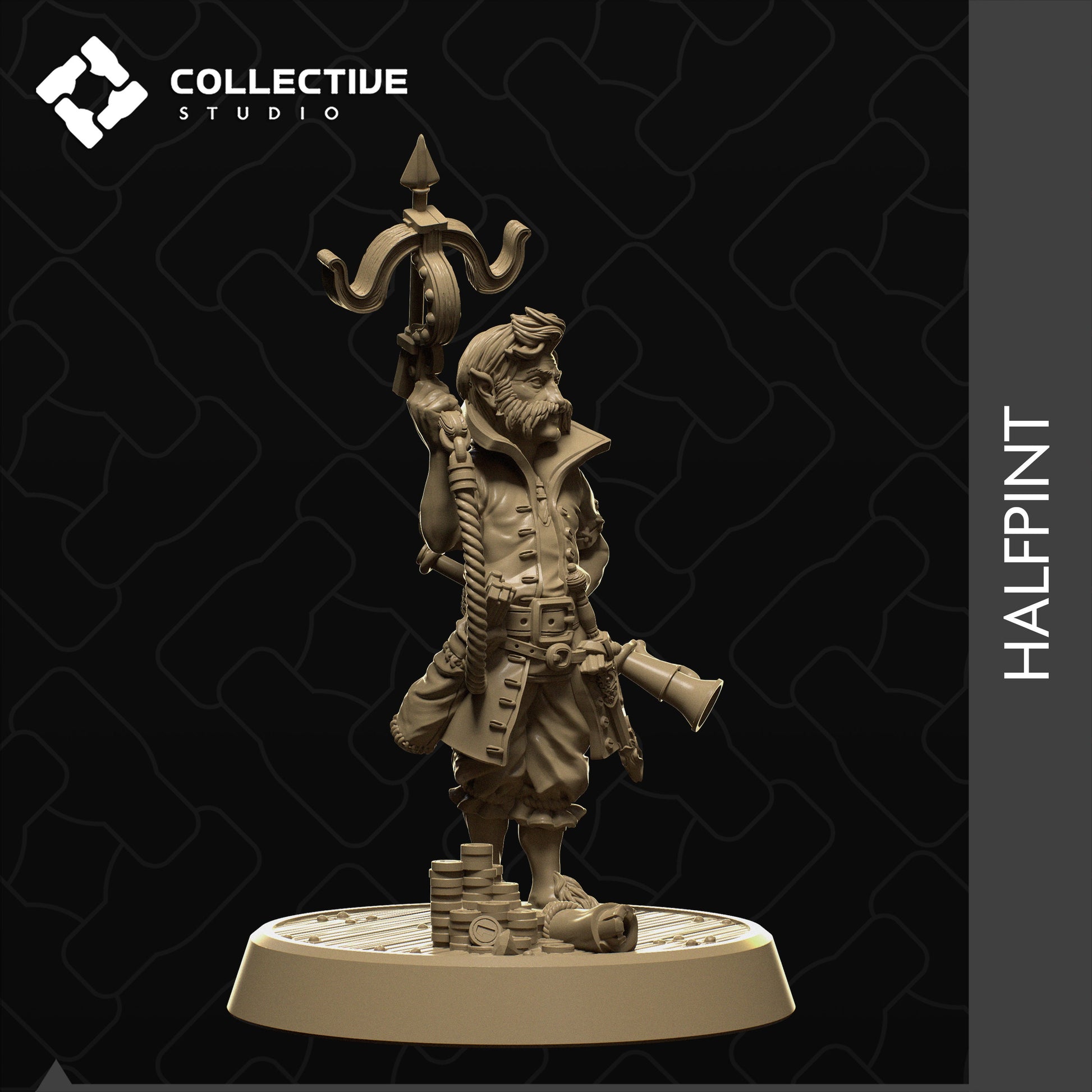 Half Pint, Collective Studios | Dungeons and Dragons | Pathfinder | Table Top RPG | 3D Printed Model