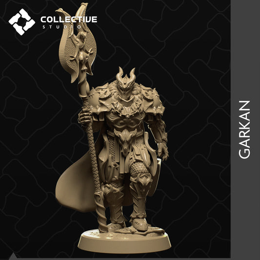 Garkan, Collective Studios | Dungeons and Dragons | Pathfinder | Table Top RPG | 3D Printed Model