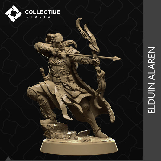 Elduin, Collective Studios | Dungeons and Dragons | Pathfinder | Table Top RPG | 3D Printed Model