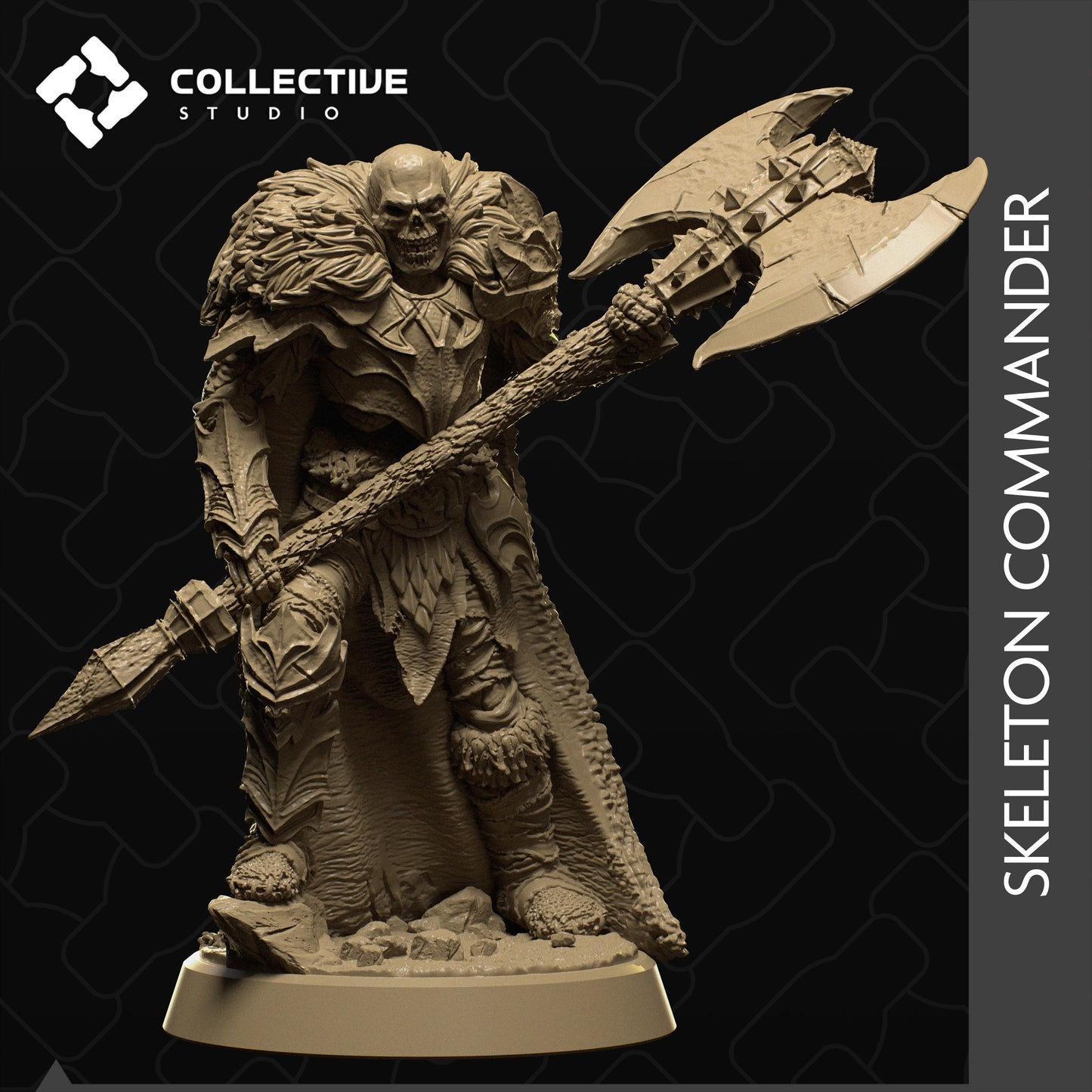 Skeleton Warband, Collective Studios | Dungeons and Dragons | Pathfinder | Table Top RPG | 3D Printed Model