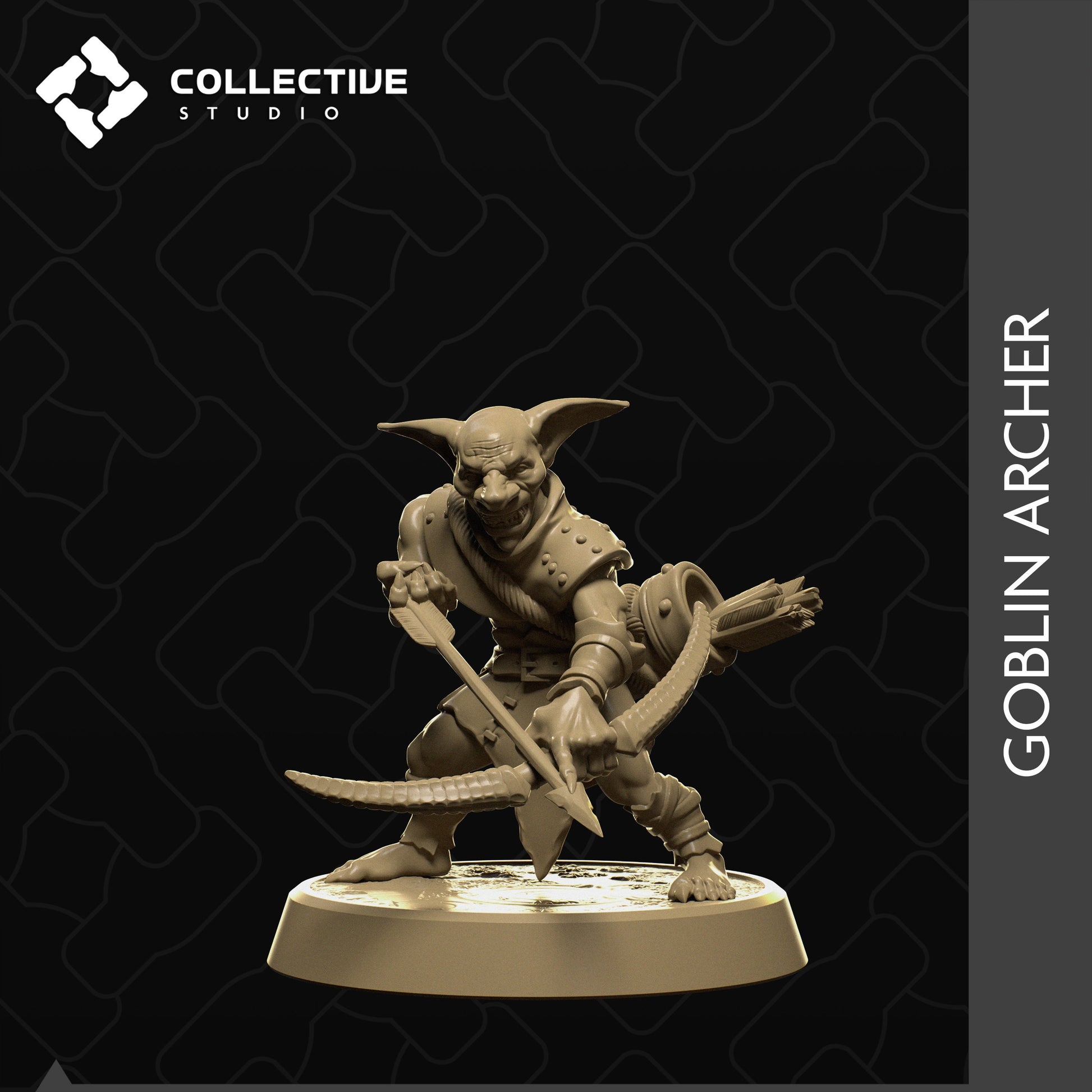 Goblin Warband, Collective Studios | Dungeons and Dragons | Pathfinder | Table Top RPG | 3D Printed Model