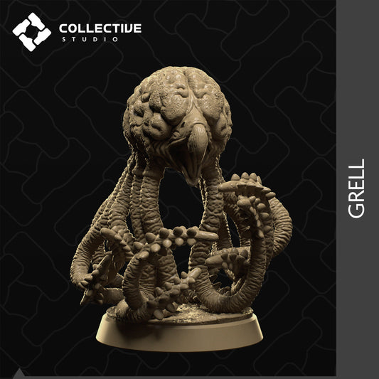 Grell, Collective Studios | Dungeons and Dragons | Pathfinder | Table Top RPG | 3D Printed Model