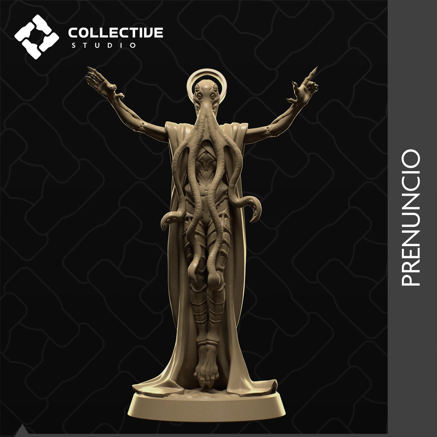 Mindflayer Elders, Collective Studios | Dungeons and Dragons | Pathfinder | Table Top RPG | 3D Printed Model