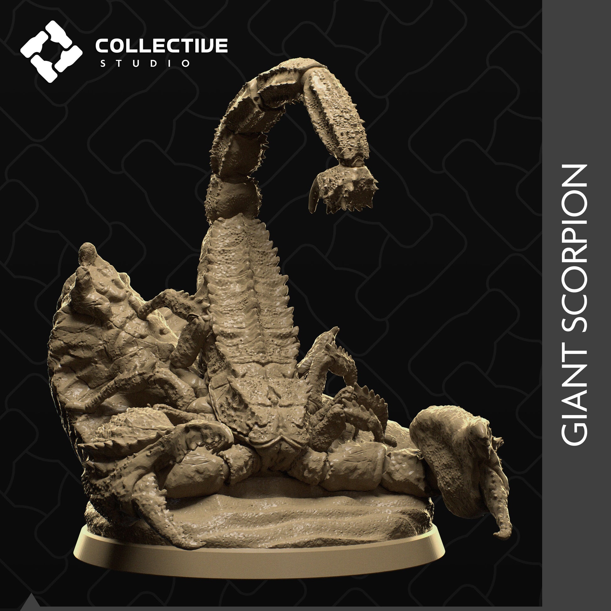 Giant Scorpion | Aussie 3D Printed Miniatures and Terrain