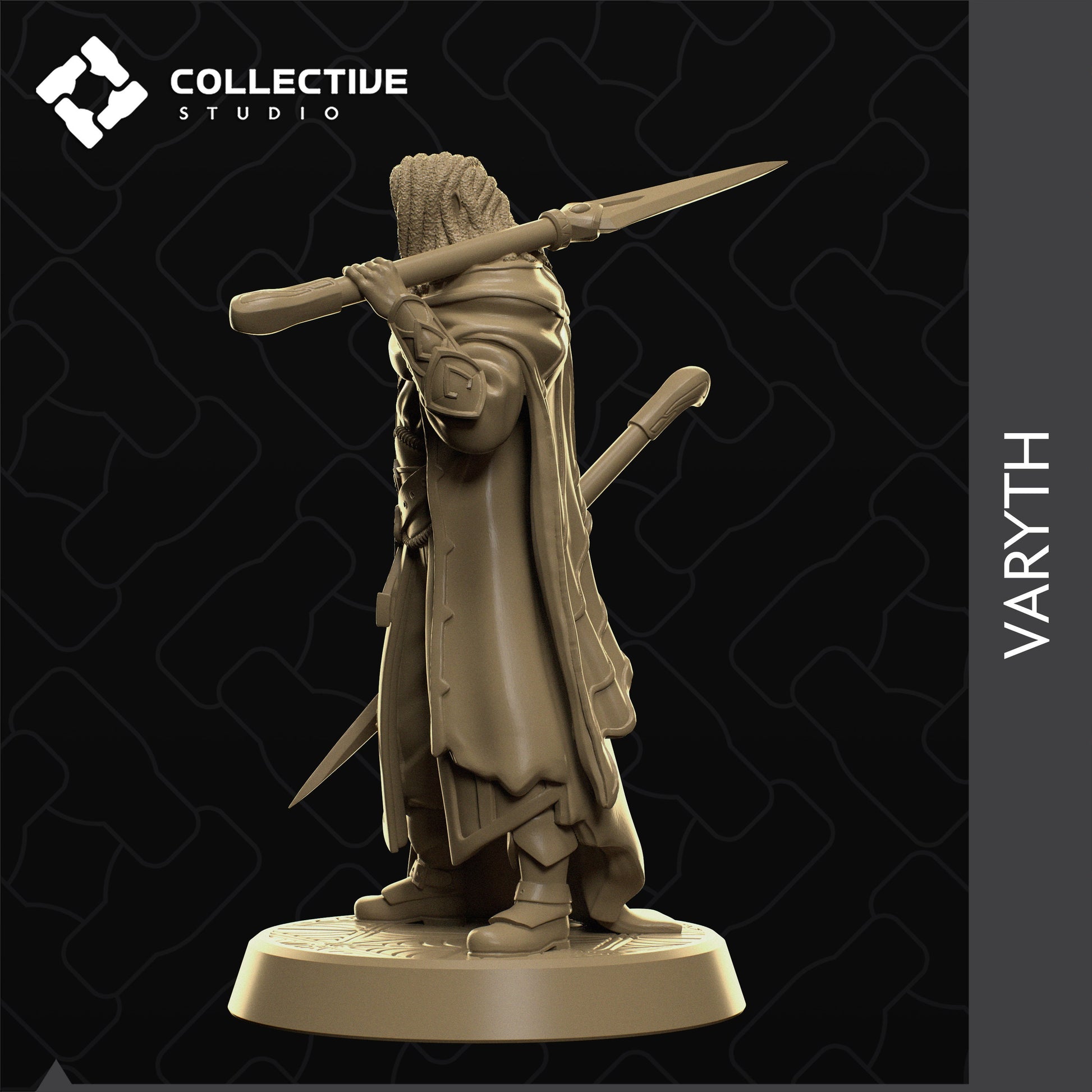 Varyth, Collective Studios | Dungeons and Dragons | Pathfinder | Table Top RPG | 3D Printed Model