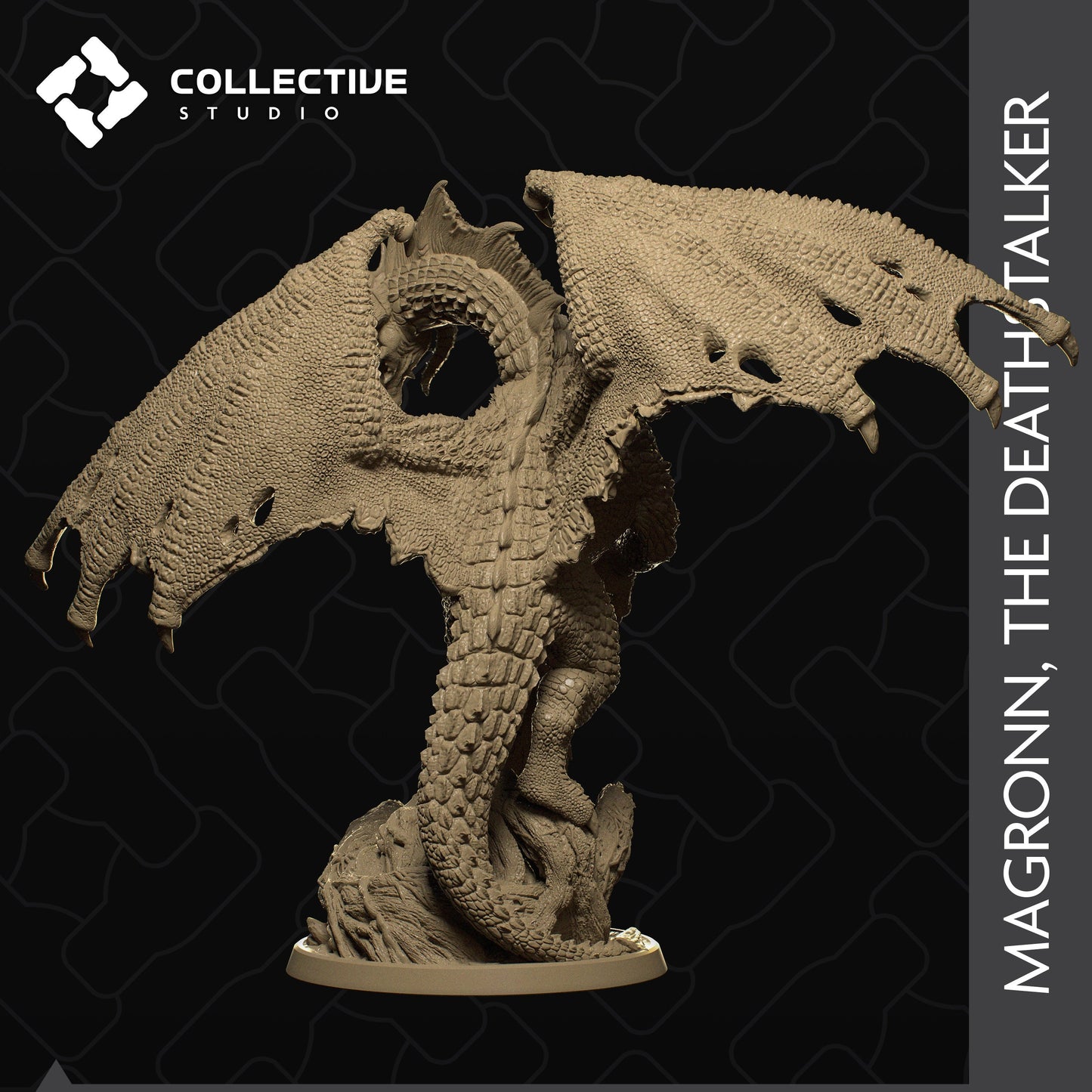 Magronn, Collective Studios | Dungeons and Dragons | Pathfinder | Table Top RPG | 3D Printed Model