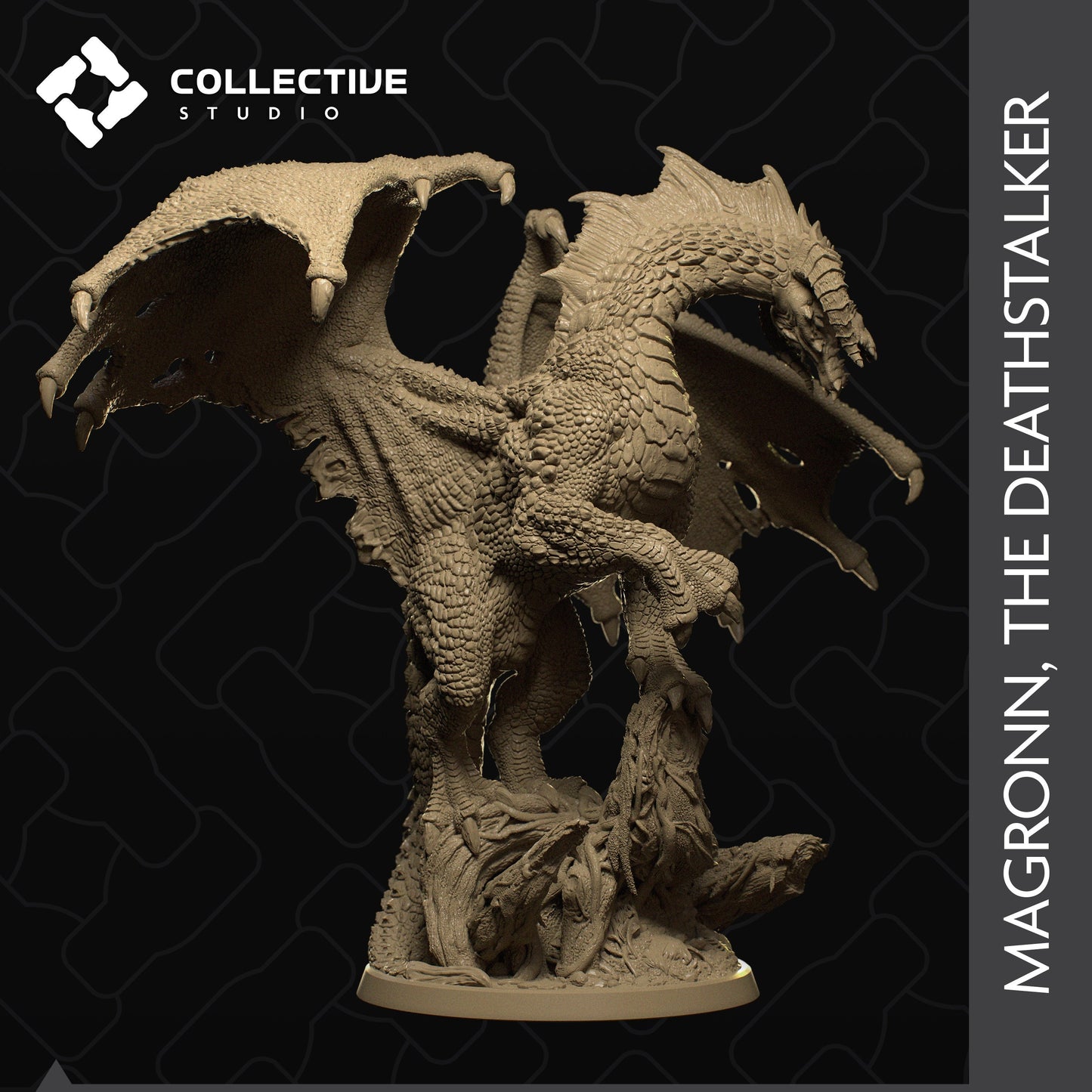 Magronn, Collective Studios | Dungeons and Dragons | Pathfinder | Table Top RPG | 3D Printed Model