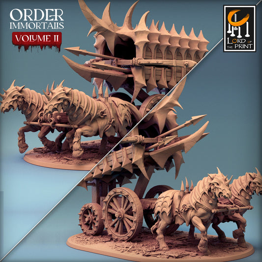 Scorpio Ballista's, Order Immortalis Vol.2, Lord of the Print | Dungeons and Dragons | Pathfinder | Table Top RPG | 3D Printed Model