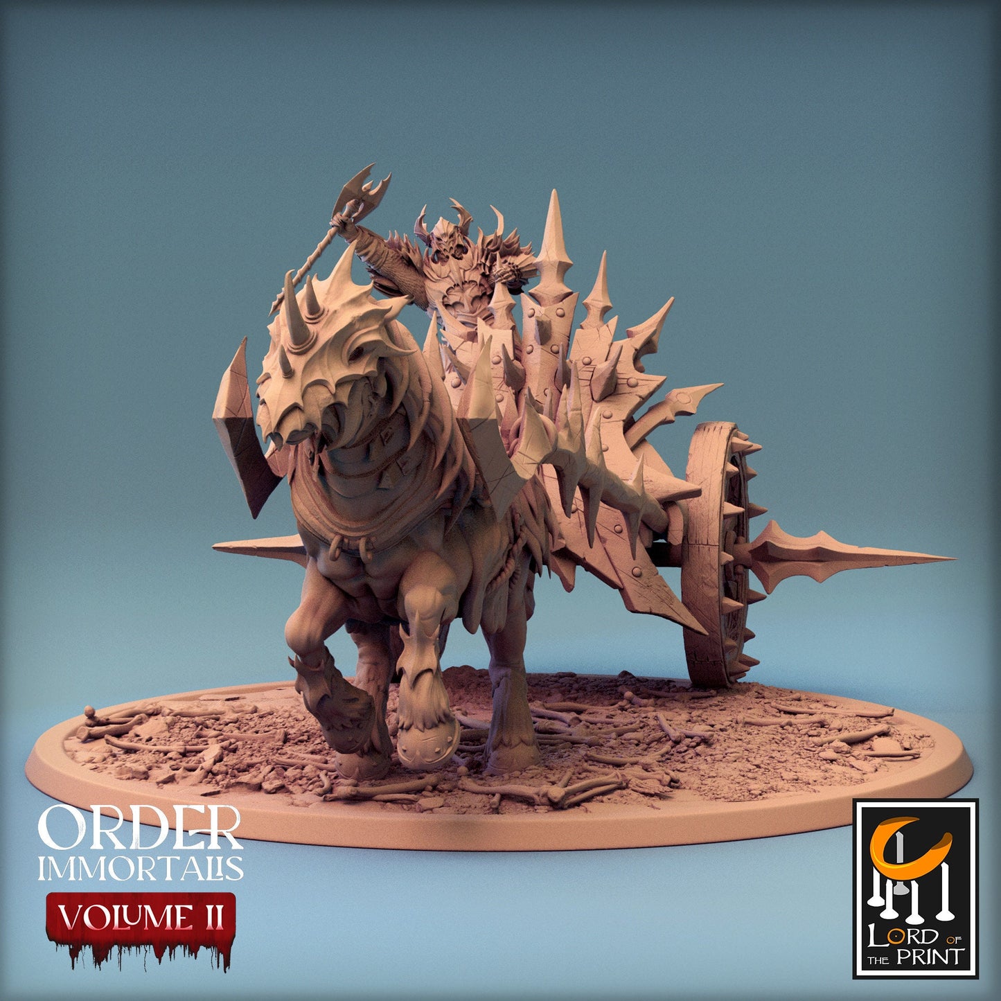 Chariots, Order Immortalis Vol.2, Lord of the Print | Dungeons and Dragons | Pathfinder | Table Top RPG | 3D Printed Model