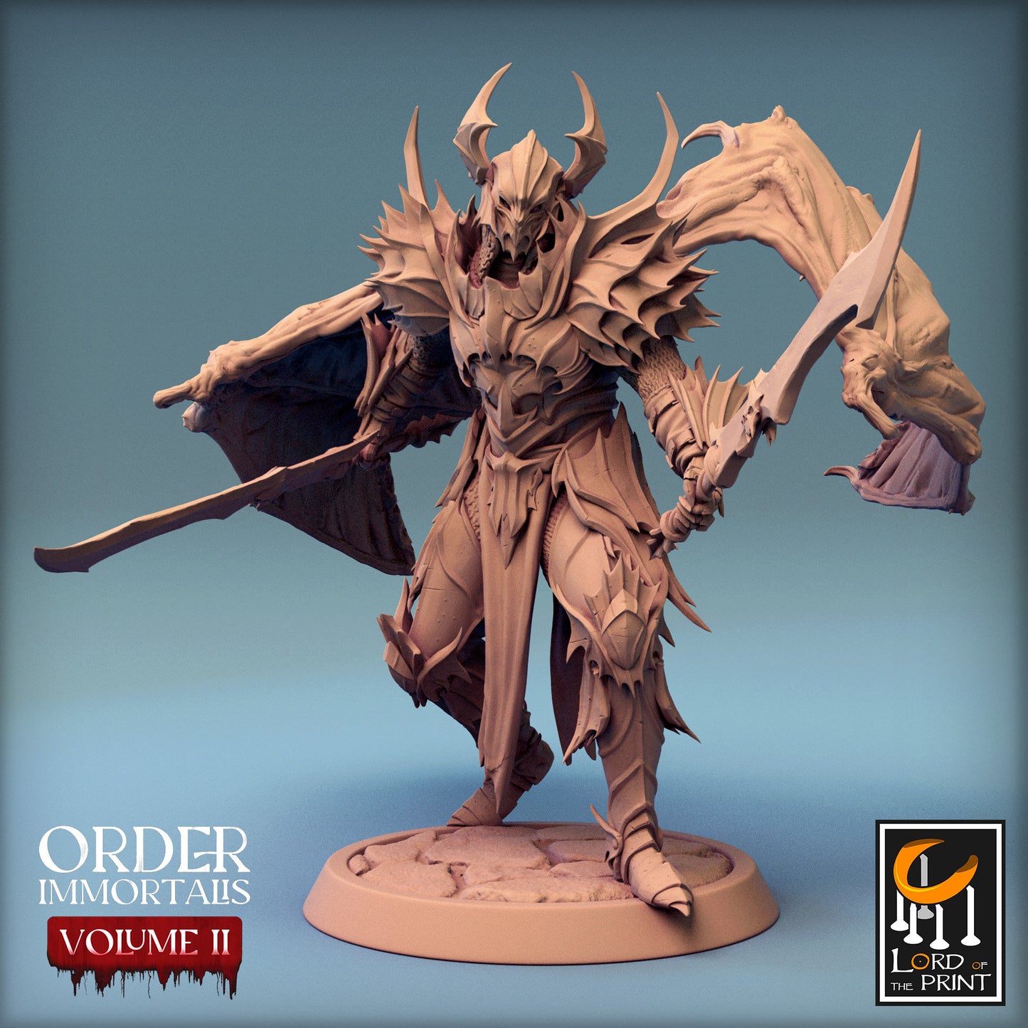 Evernight Soldiers Pack 1, Order Immortalis Vol.2, Lord of the Print | Dungeons and Dragons | Pathfinder | Table Top RPG | 3D Printed Model