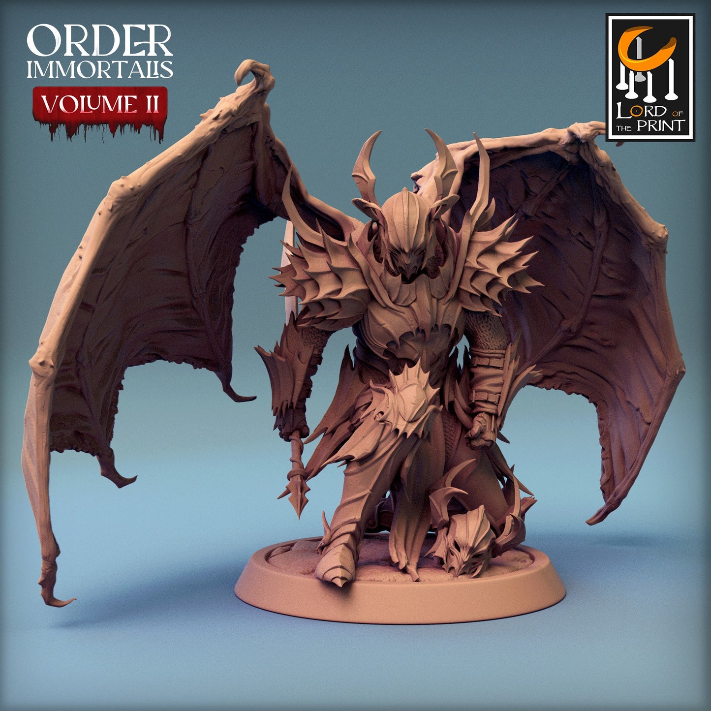 Evernight Soldiers Pack 2, Order Immortalis Vol.2, Lord of the Print | Dungeons and Dragons | Pathfinder | Table Top RPG | 3D Printed Model