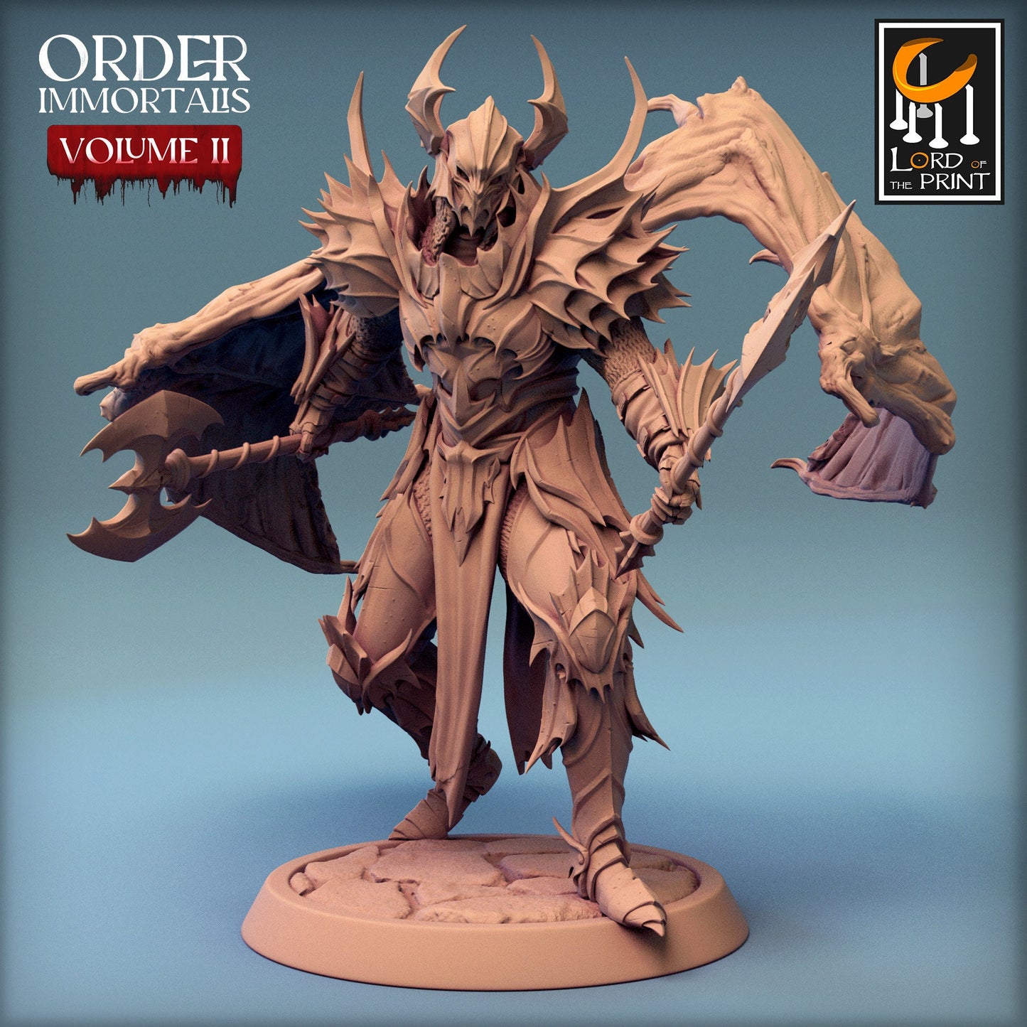 Evernight Soldiers Pack 3, Order Immortalis Vol.2, Lord of the Print | Dungeons and Dragons | Pathfinder | Table Top RPG | 3D Printed Model
