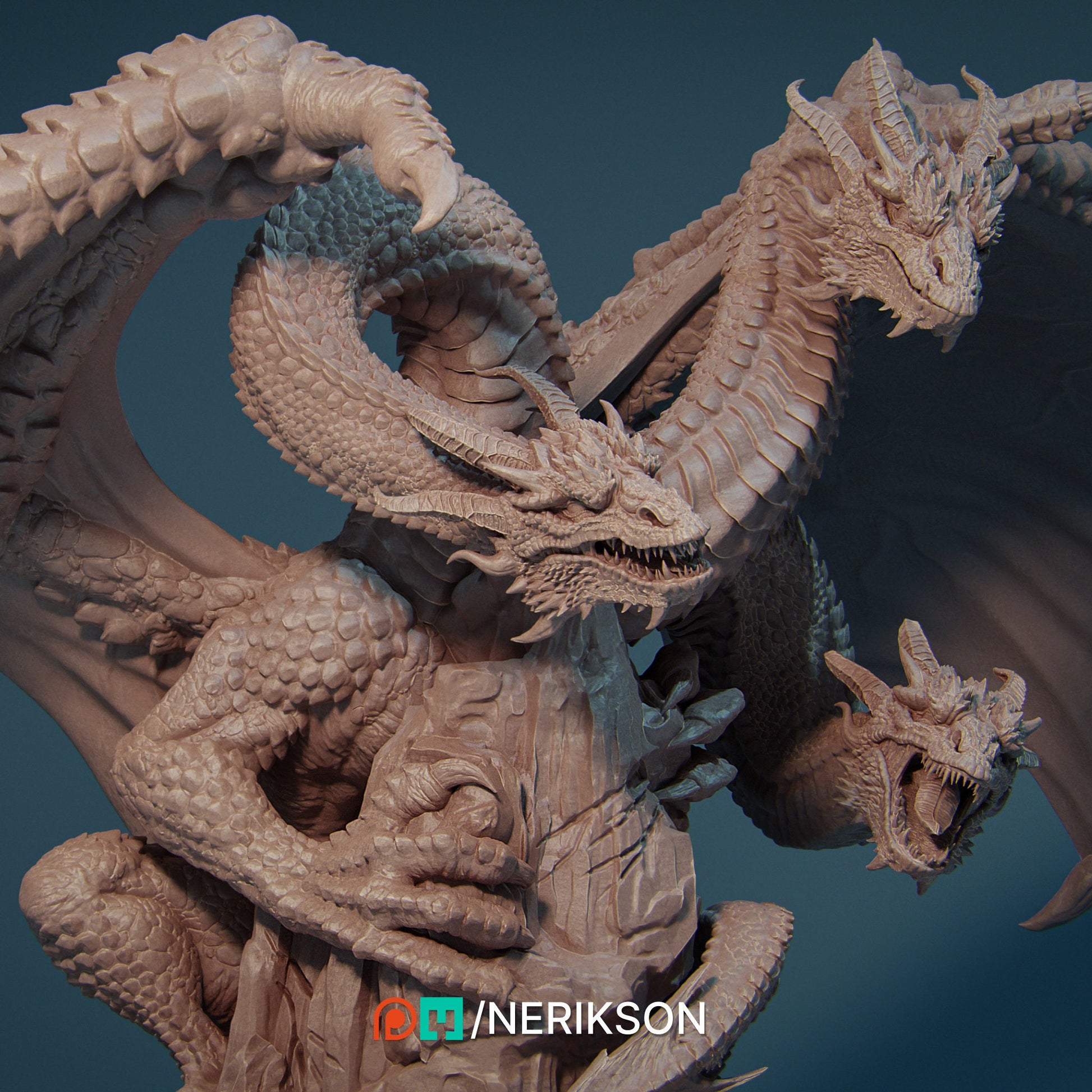 Smei, Elder Dragon | Aussie 3D Printed Miniatures and Terrain