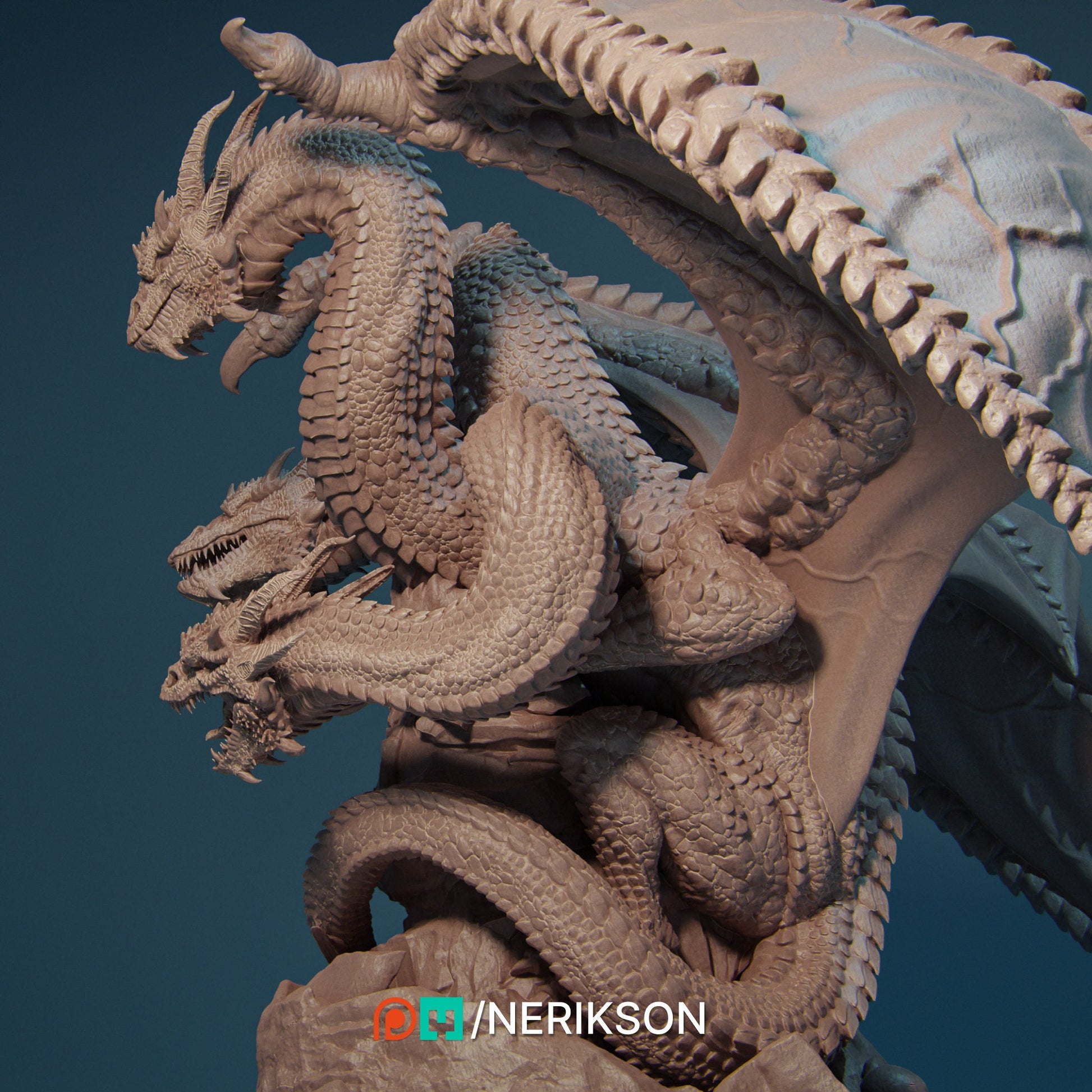 Smei, Elder Dragon, Ernest Nemirovsky | Dungeons and Dragons | Pathfinder | Table Top RPG | 3D Printed Model