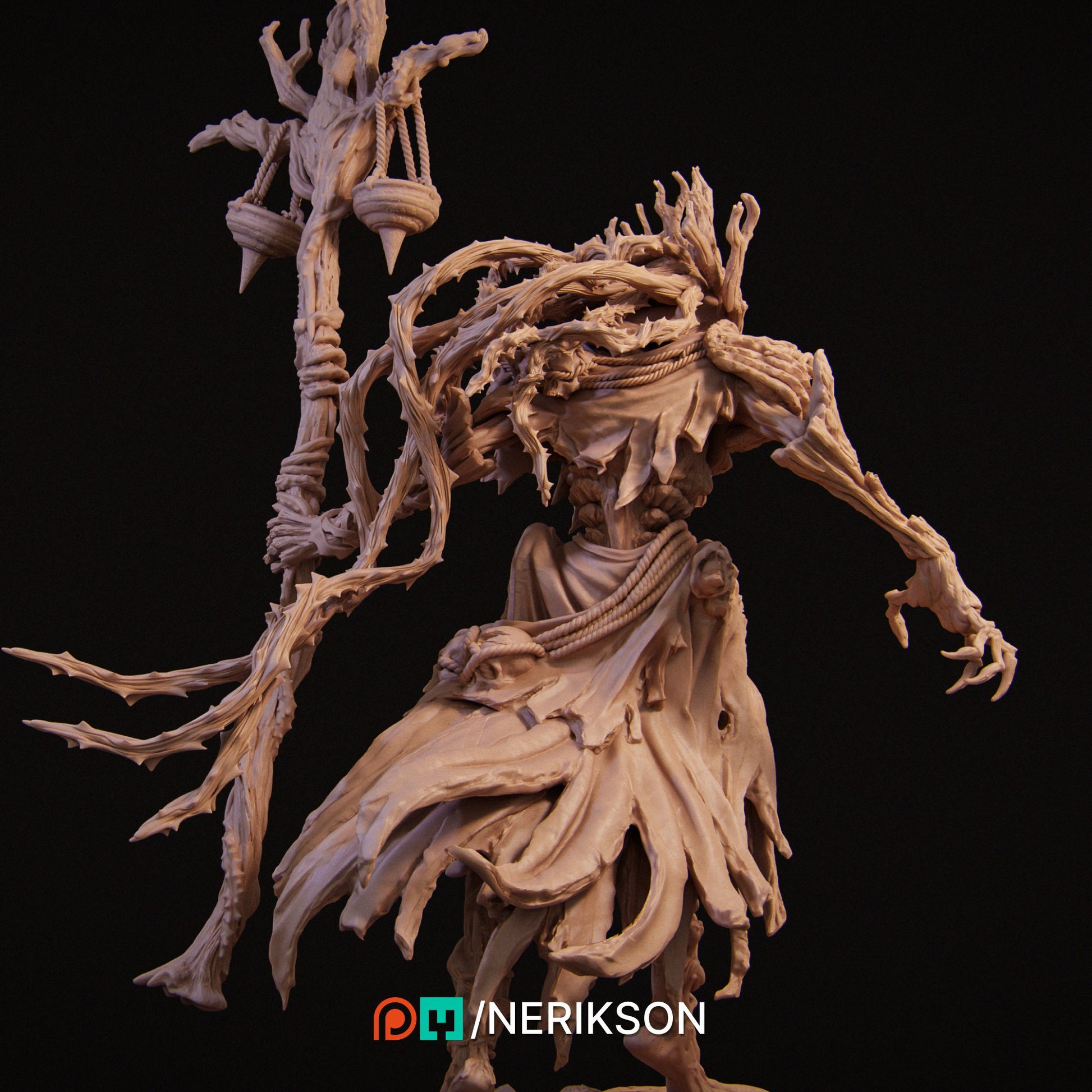 Famine, Powerful NPC, Ernest Nemirovsky | Dungeons and Dragons | Pathfinder | Table Top RPG | 3D Printed Model