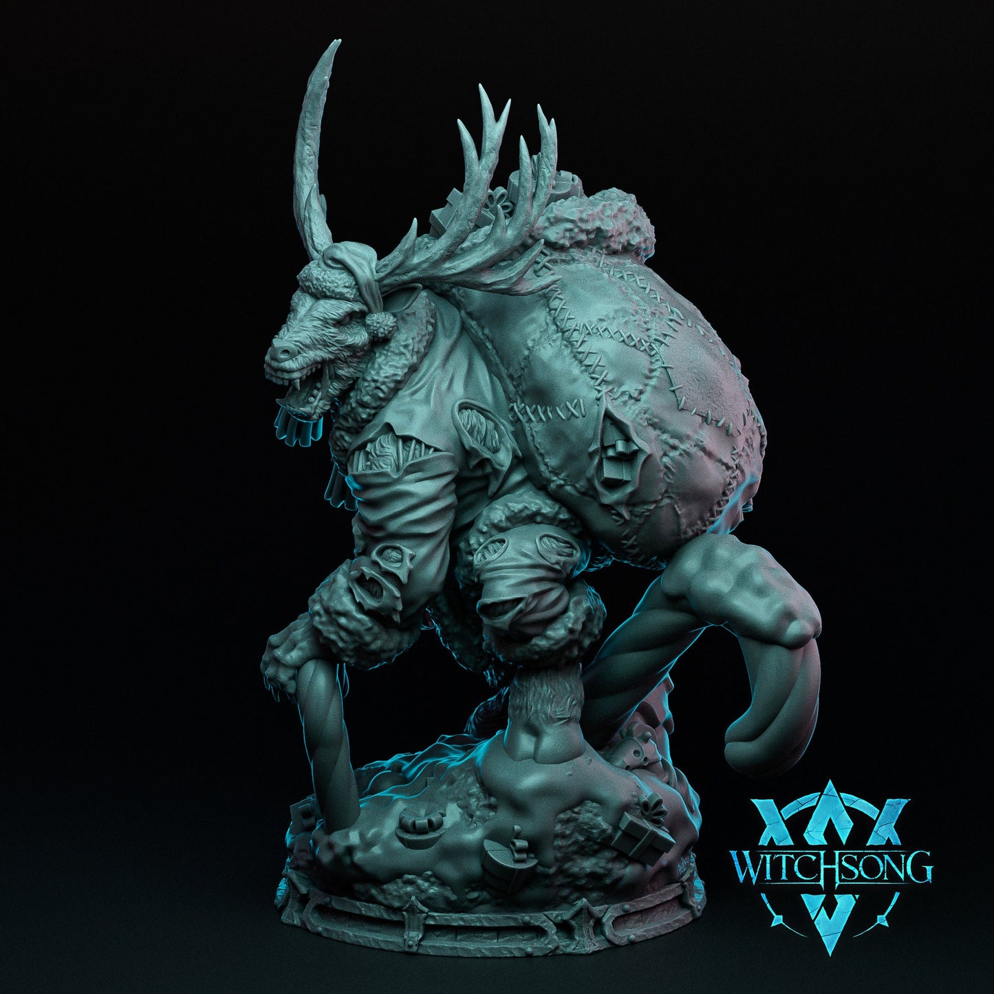 Dasher, Witchsong Miniatures | Dungeons and Dragons | Pathfinder | Table Top RPG | 3D Printed Model