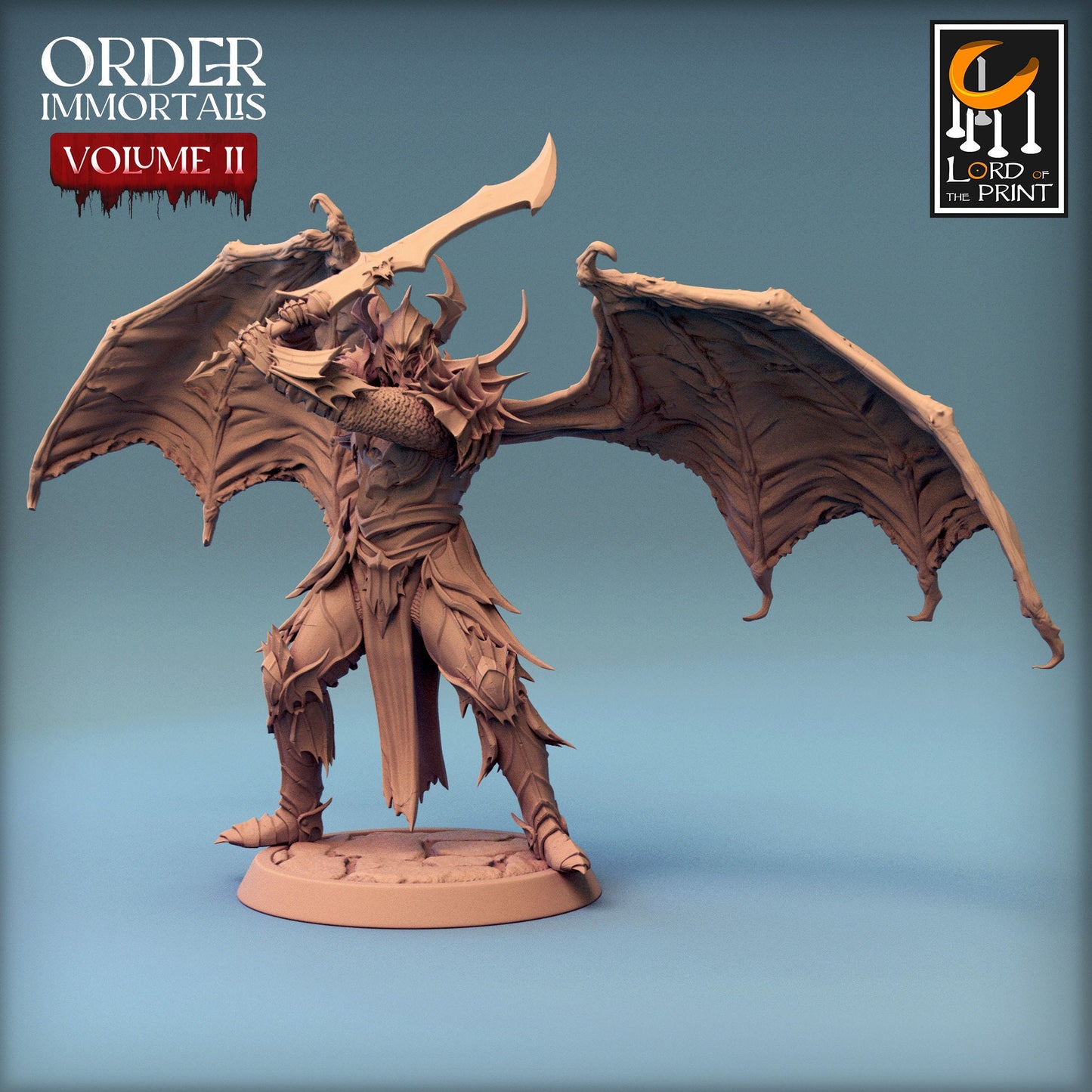 Evernight Soldiers Pack 1, Order Immortalis Vol.2, Lord of the Print | Dungeons and Dragons | Pathfinder | Table Top RPG | 3D Printed Model