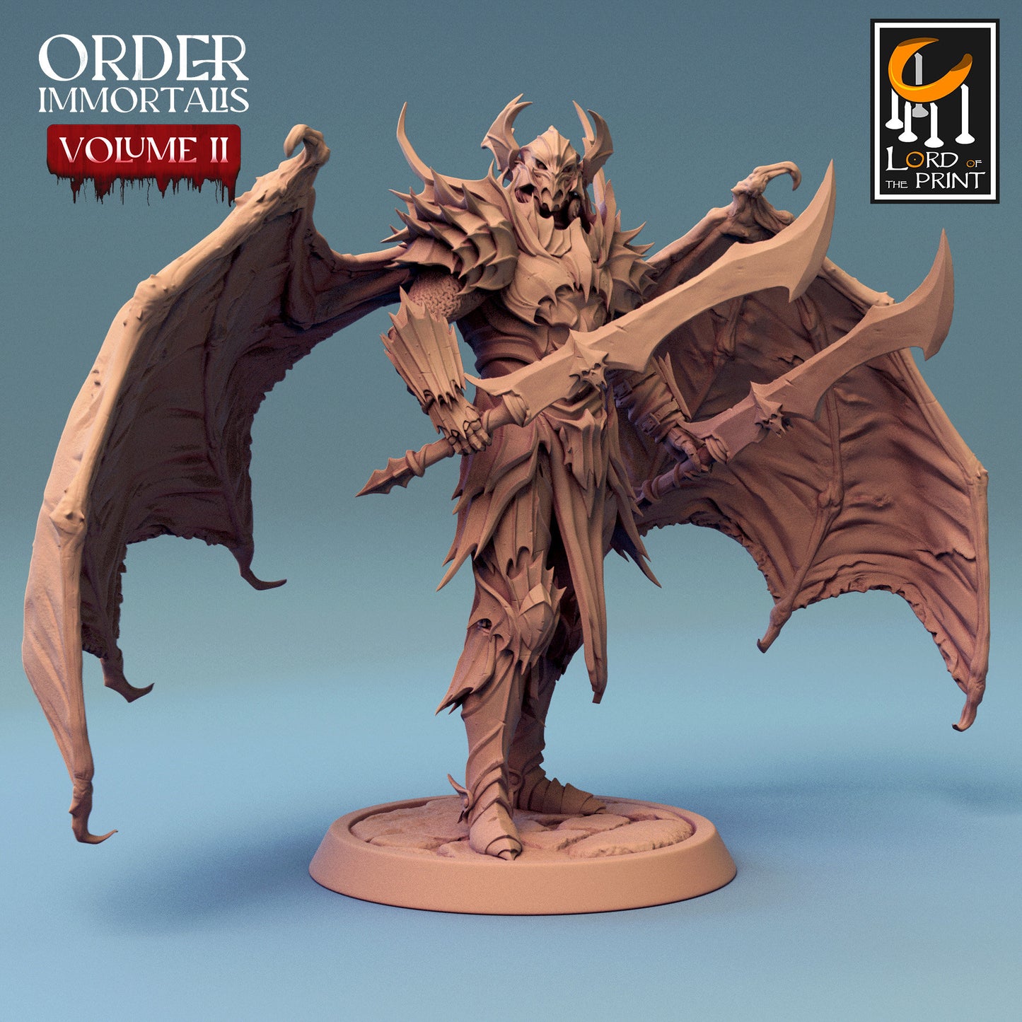 Evernight Soldiers Pack 2, Order Immortalis Vol.2, Lord of the Print | Dungeons and Dragons | Pathfinder | Table Top RPG | 3D Printed Model