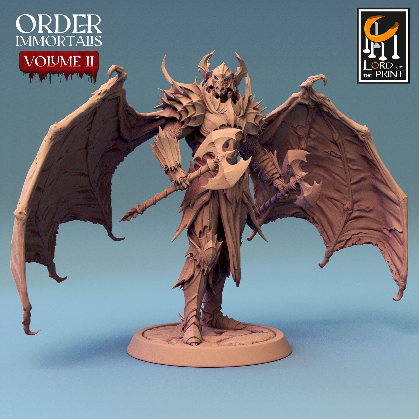Evernight Soldiers Pack 3, Order Immortalis Vol.2, Lord of the Print | Dungeons and Dragons | Pathfinder | Table Top RPG | 3D Printed Model