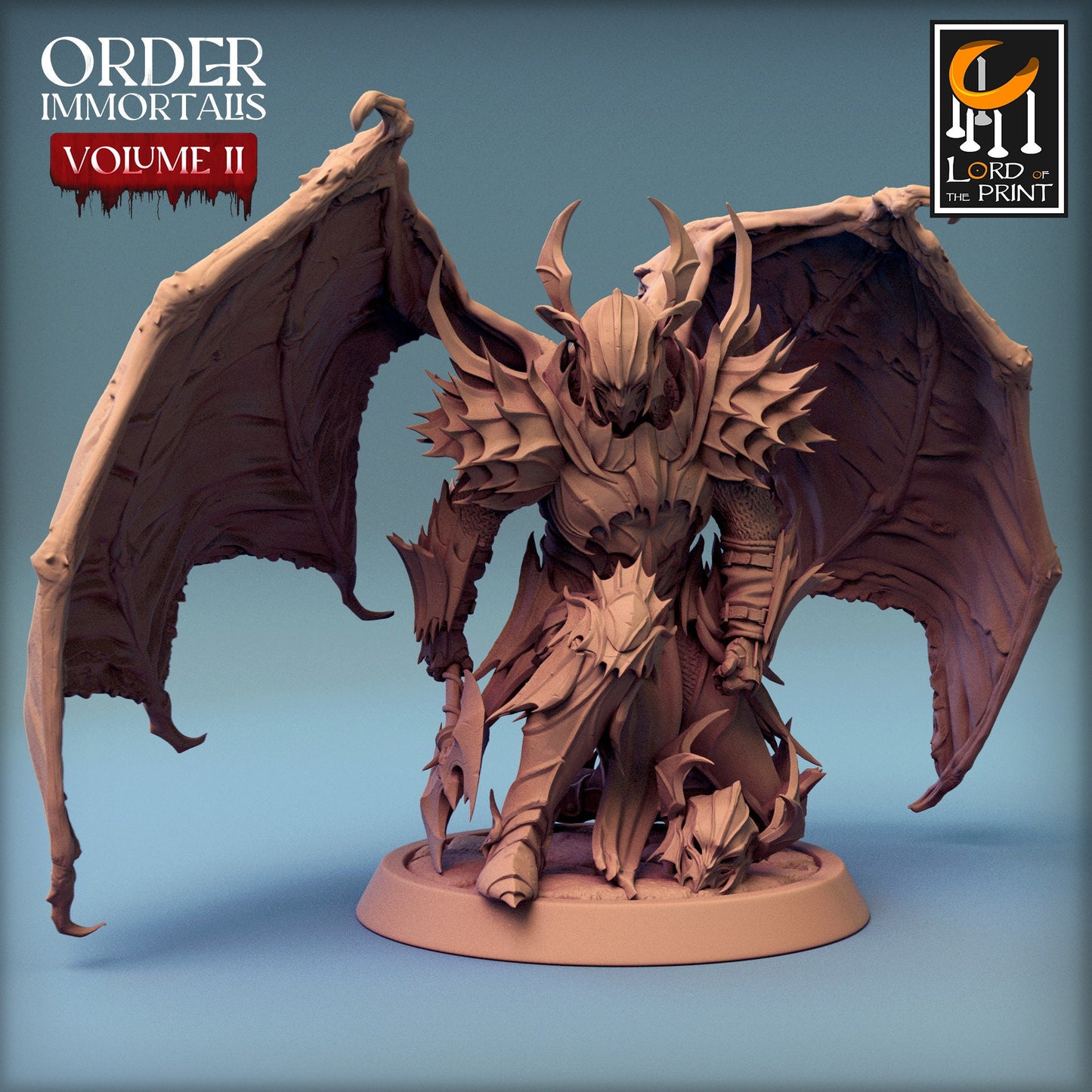 Evernight Soldiers Pack 3, Order Immortalis Vol.2, Lord of the Print | Dungeons and Dragons | Pathfinder | Table Top RPG | 3D Printed Model
