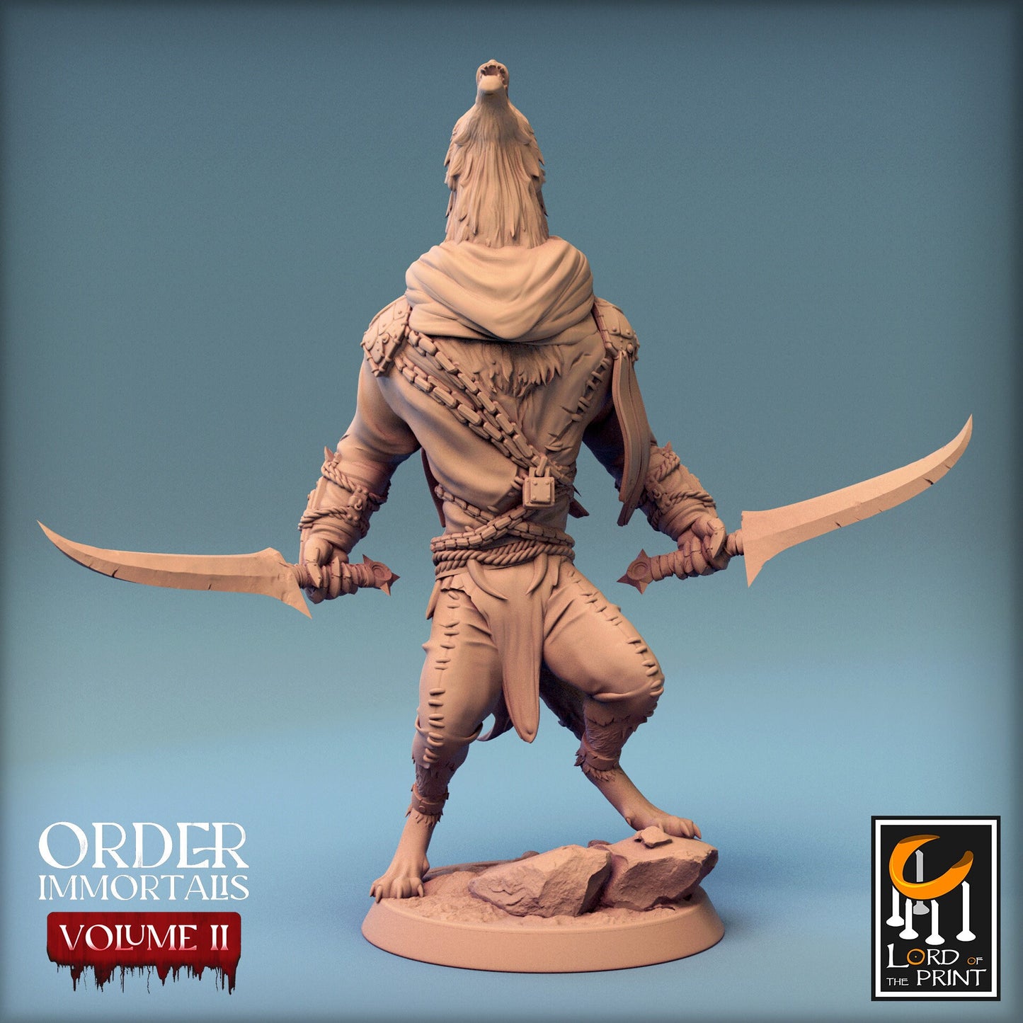 Werewolf Soldiers Pack 2, Order Immortalis Vol.2, Lord of the Print | Dungeons and Dragons | Pathfinder | Table Top RPG | 3D Printed Model