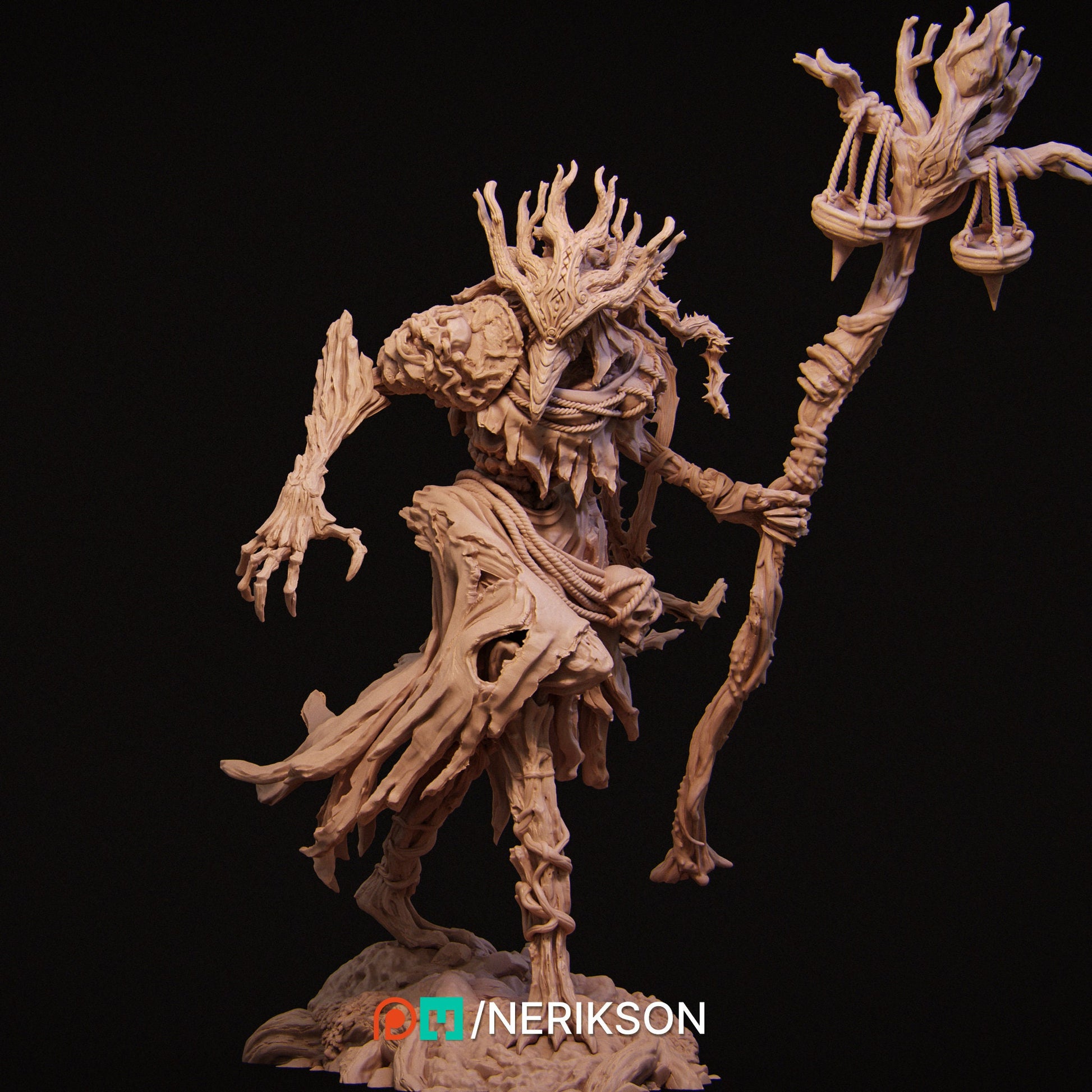 Famine, Powerful NPC, Ernest Nemirovsky | Dungeons and Dragons | Pathfinder | Table Top RPG | 3D Printed Model