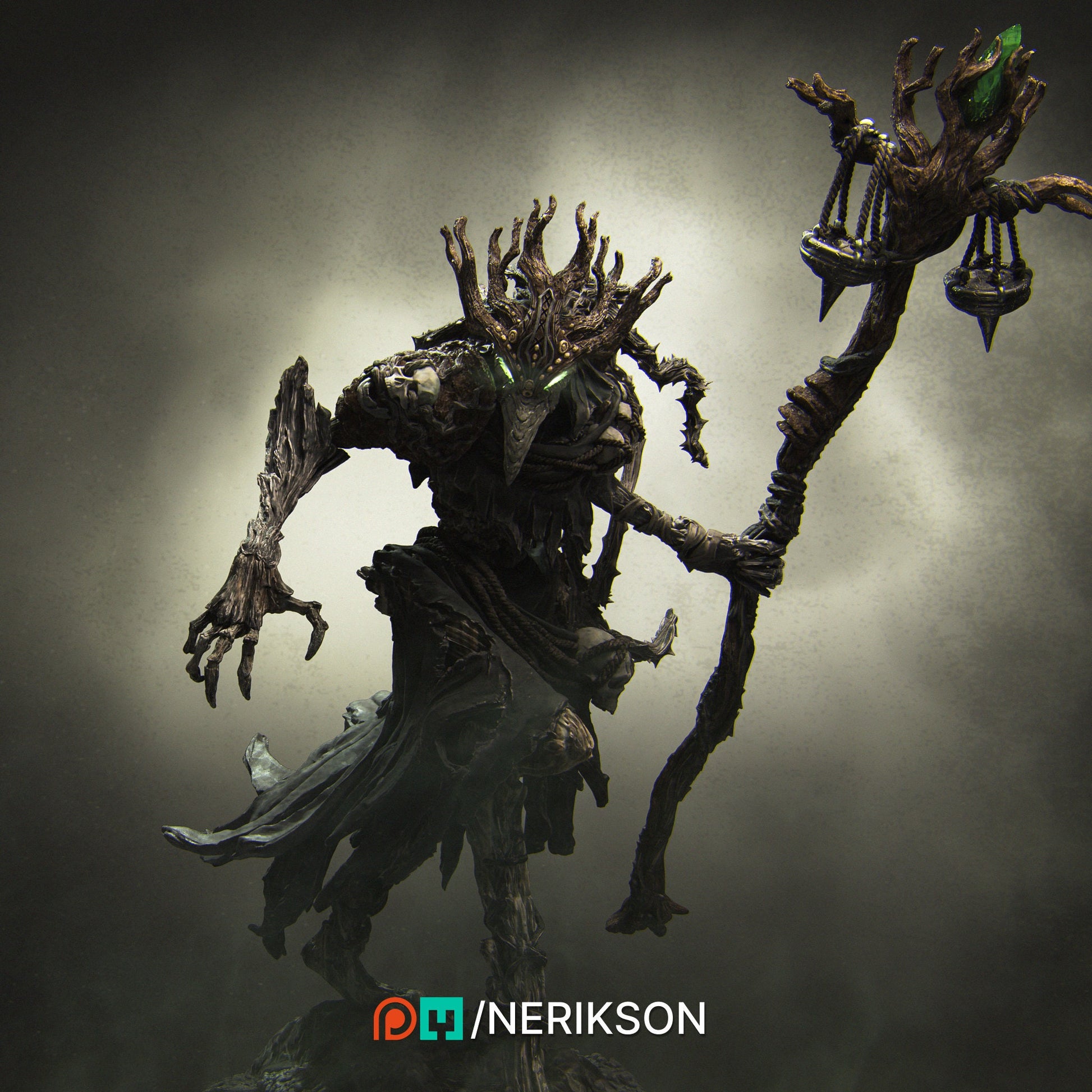 Famine, Powerful NPC, Ernest Nemirovsky | Dungeons and Dragons | Pathfinder | Table Top RPG | 3D Printed Model