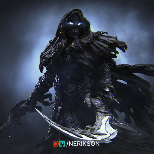 Death, Powerful NPC, Ernest Nemirovsky | Dungeons and Dragons | Pathfinder | Table Top RPG | 3D Printed Model