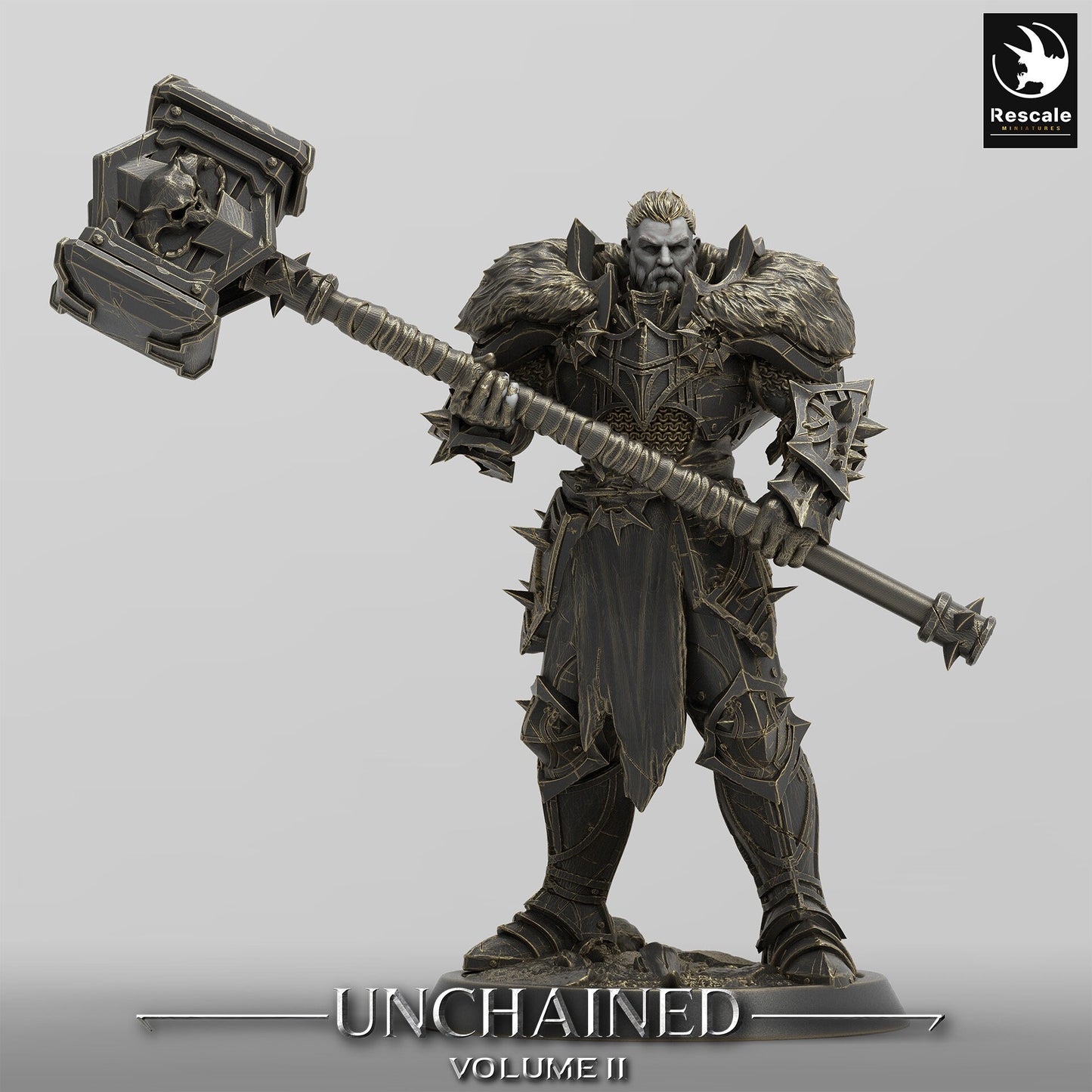 Commanders, Rescale Miniatures | Dungeons and Dragons | Pathfinder | Table Top RPG | 3D Printed Model